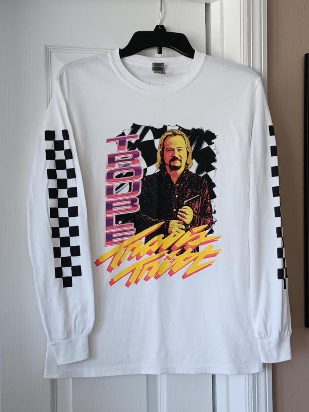 TRAVIS TRITT T Shirt Long Sleeve Size Small